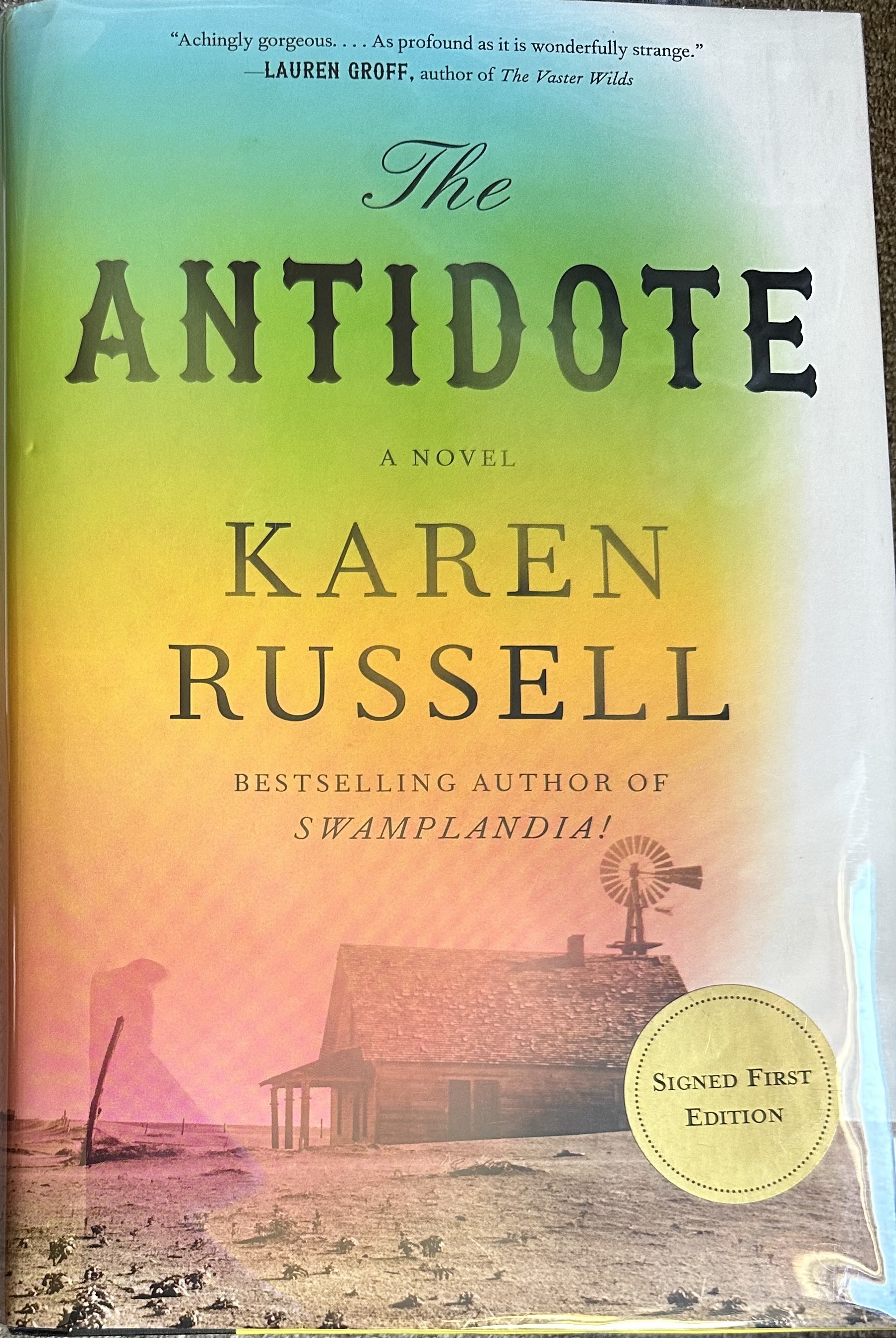 THE ANTIDOTE by Karen Russell 